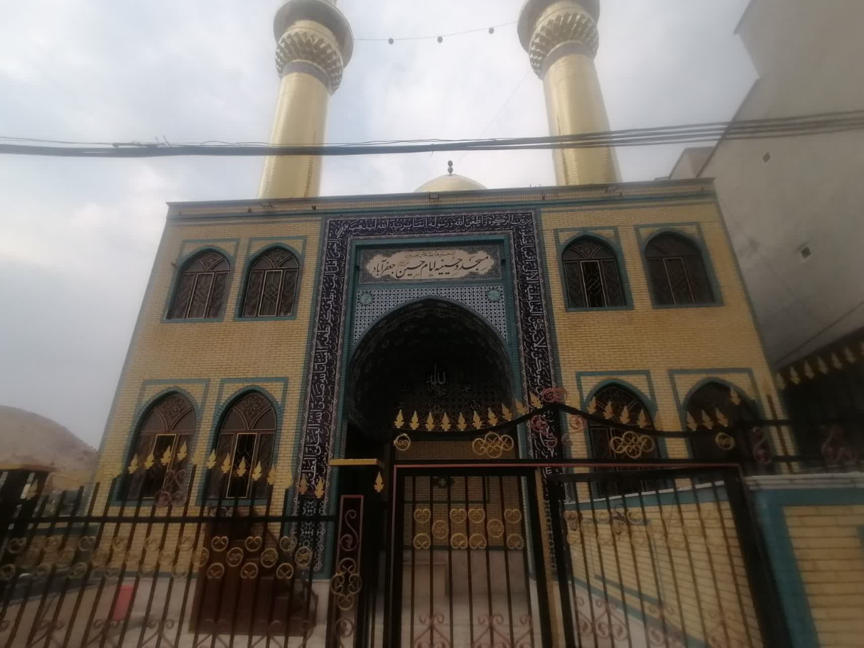 بهره برداری از موکب مسجد و حسینیه شهر جعفرآباد